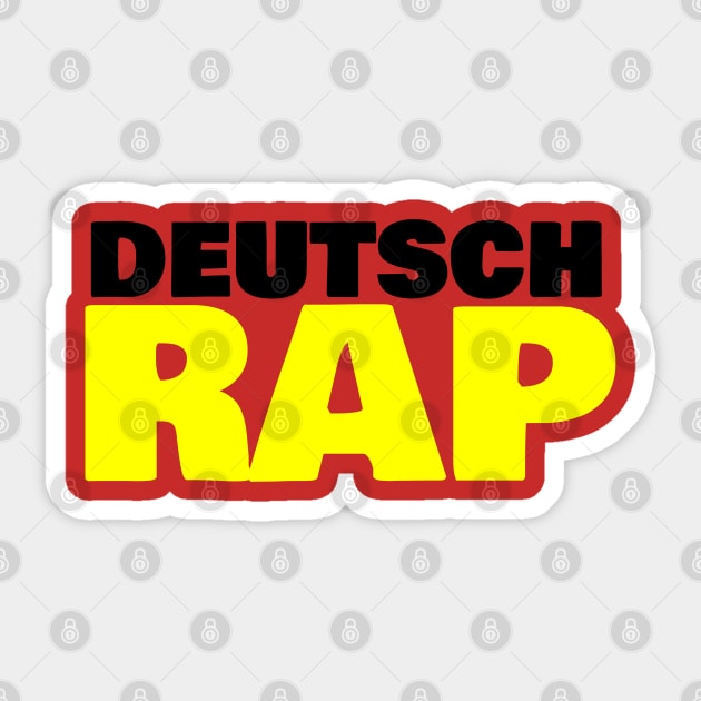 deutsch rap Sticker by FromBerlinGift